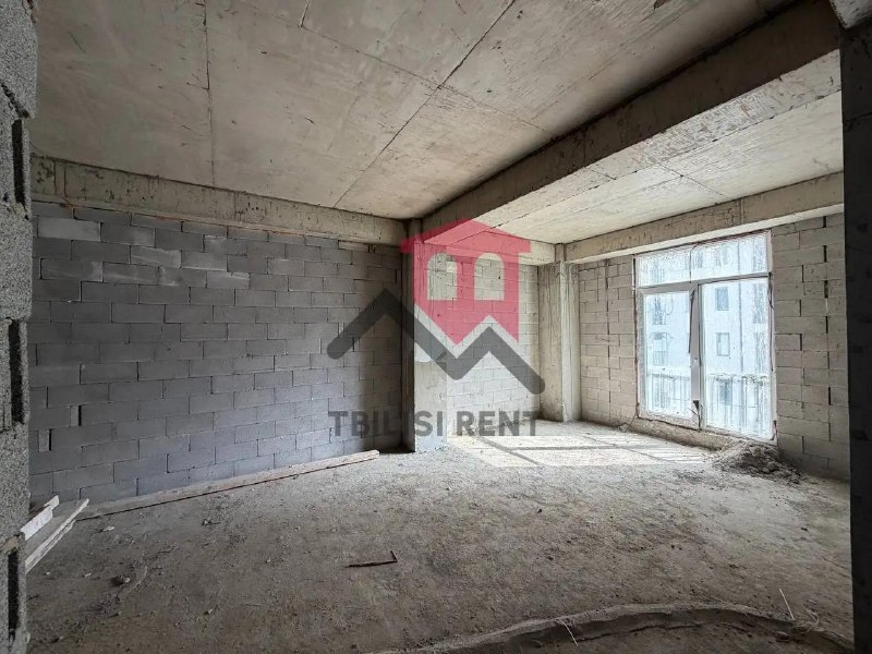 For sale: a 3-room shell unit with a balcony offering a view in a new building in Ortachala — фото 2