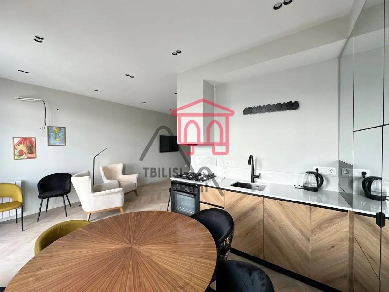 Designer apartment with a city view for sale in a new building in Saburtalo — фото 4
