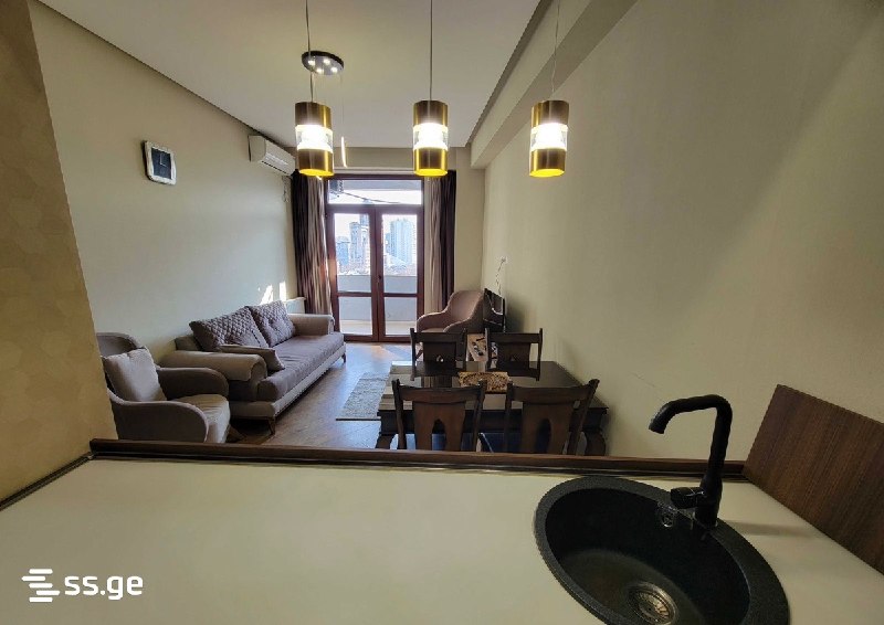 Квартира, 1 спальня · Сабуртало — фото 5