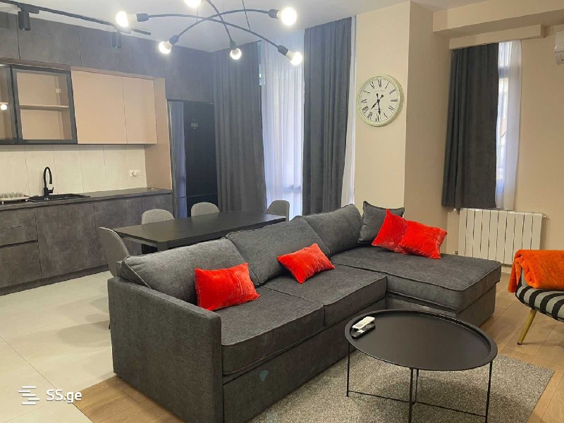 Квартира, 2 спальни · Сабуртало — фото 1