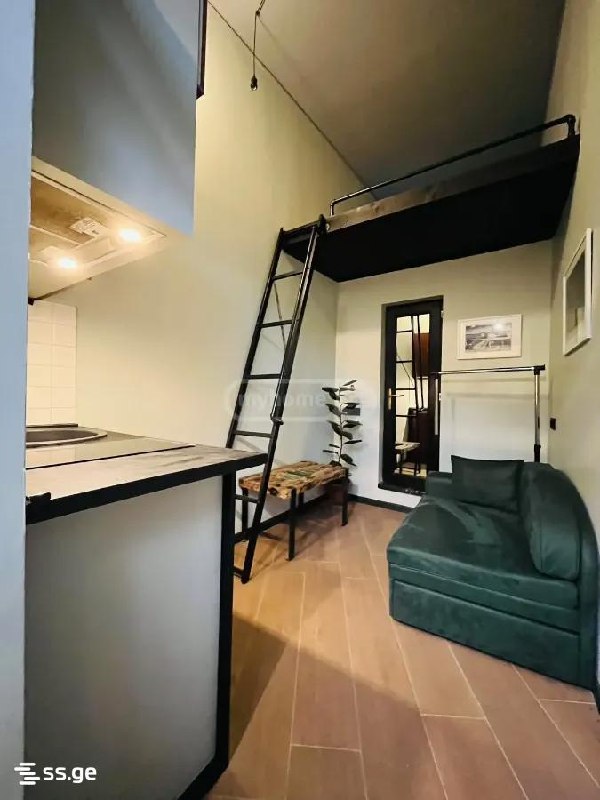 Квартира, 1 спальня · Мтацминда — фото 1
