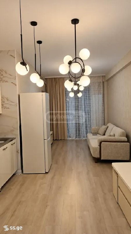 Квартира, 1 спальня · Вазисубани — фото 1