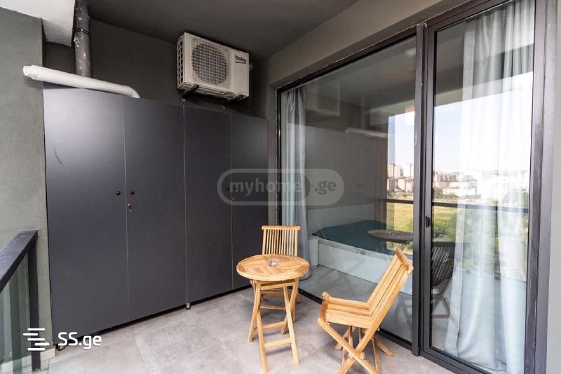 Квартира, 1 спальня · Сабуртало — фото 5