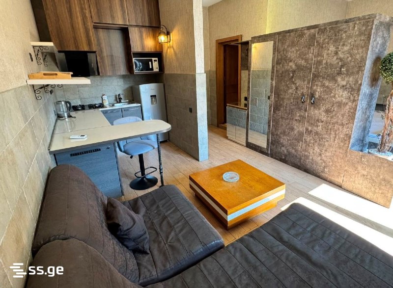 Квартира, 1 спальня · Сабуртало — фото 3