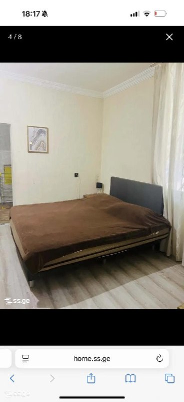 Квартира, 1 спальня · Чугурети — фото 4