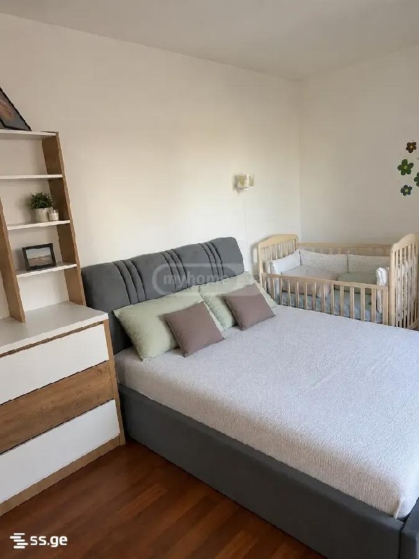 Квартира, 2 спальни · Варкетили — фото 4
