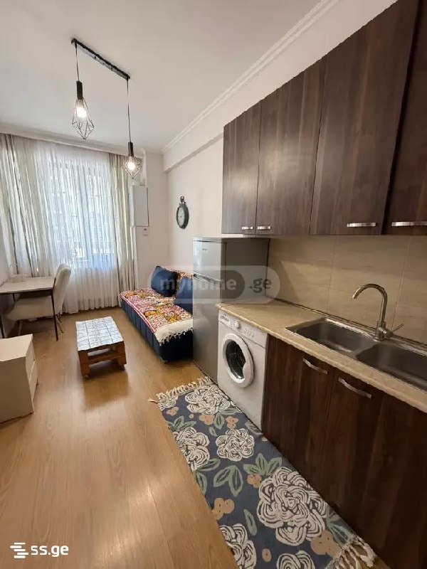 Квартира, 1 спальня · Сабуртало — фото 5