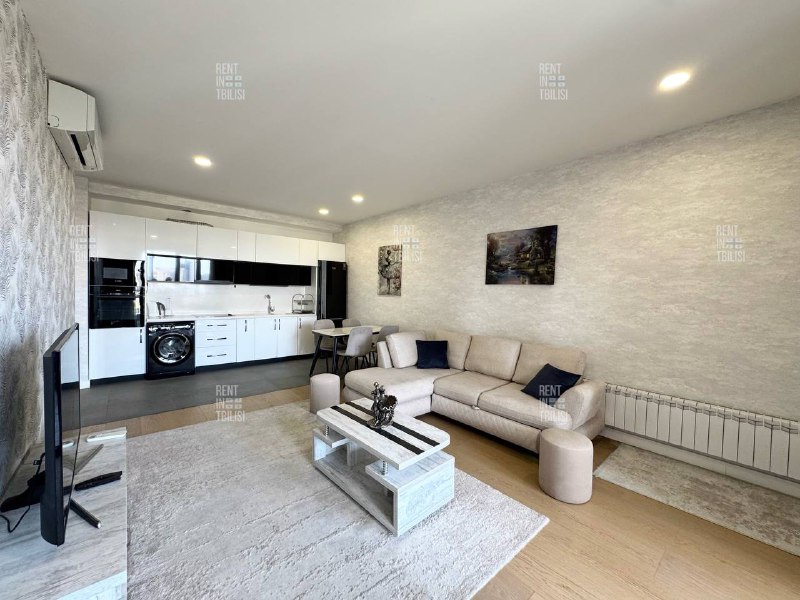 Tbilisi Gardens, the pool, sauna, gym, and parking are included in the rental price — фото 2