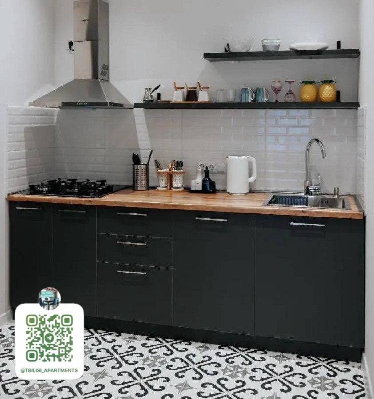Квартира, 1 спальня · Чугурети — фото 4