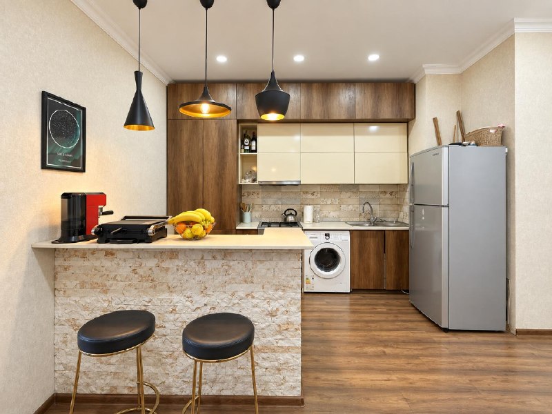Продаётся 2-bedroom в Сабуртало в чешском проекте с высокими потолками — фото 1