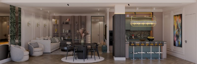 Apartment 150 m², 4 rooms — photo 1