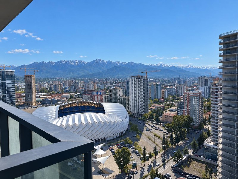 Продаётся студия в Blue Sky Tower с видом на Аллею Героев — фото 1