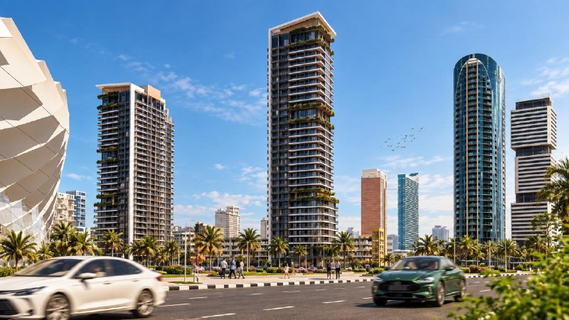 Продаётся 2-bedroom в The Parallel с панорамным видом на море и горы — фото 1