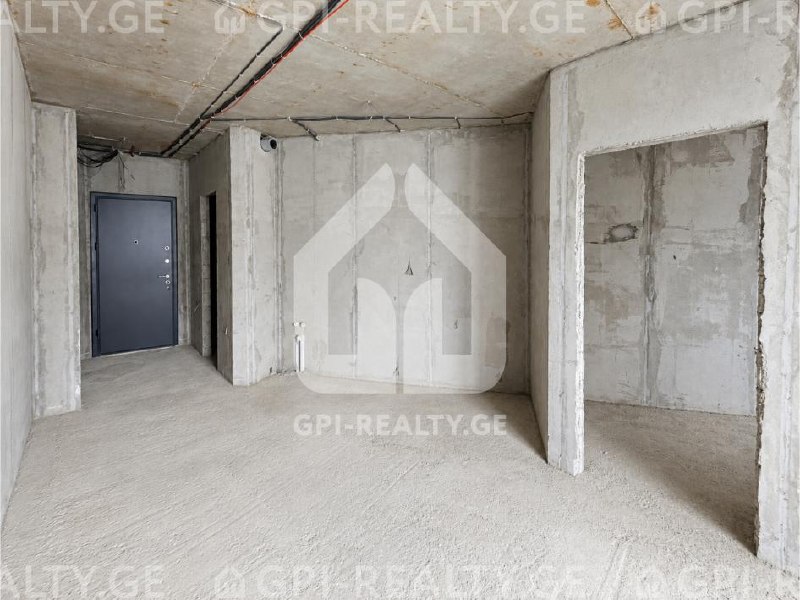 Продаётся 1-bedroom в Bagrationi Residence с видом на горы и белым каркасом — фото 3