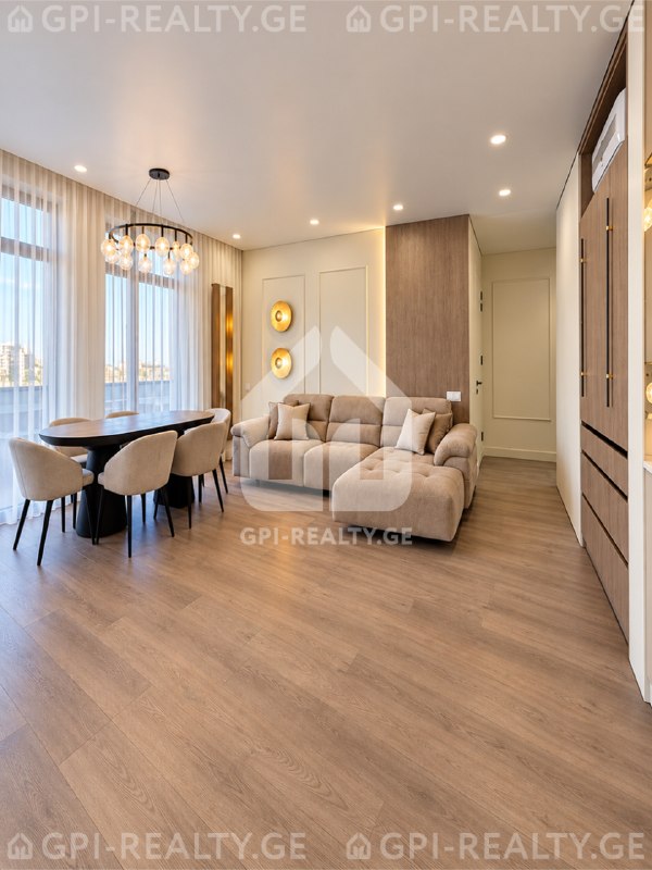 Продаётся 2-bedroom в Bagrationi Residence Batumi с видом на Аллею Героев и стадион — фото 1