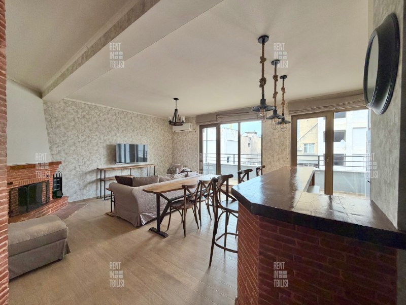 Квартира, 2 спальни · Сабуртало — фото 2