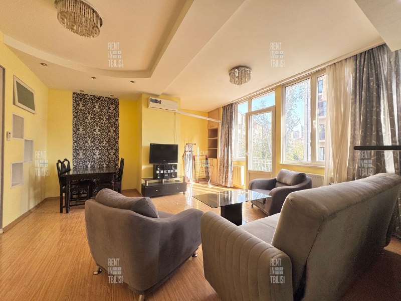 Квартира, 3 спальни · Сабуртало — фото 4
