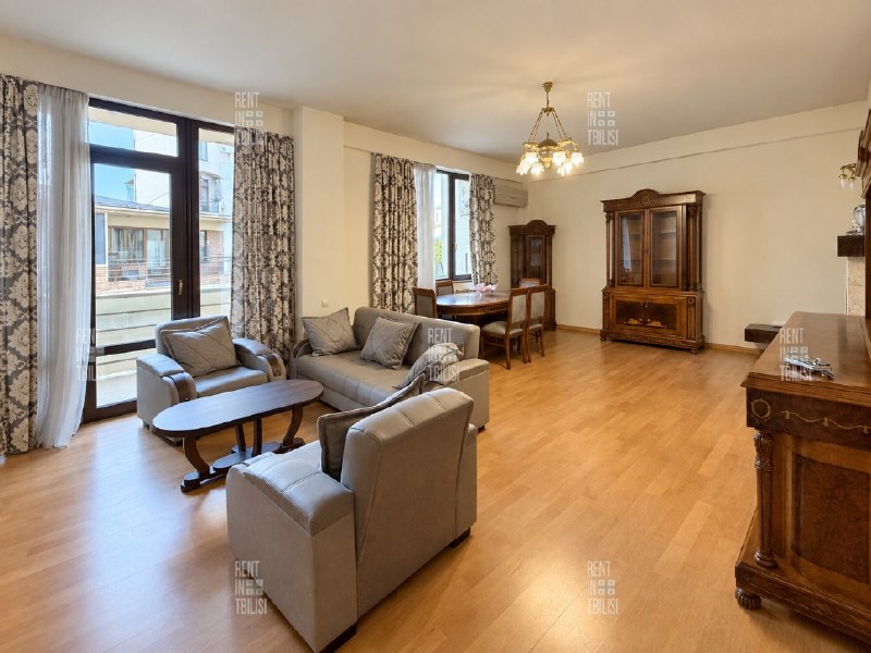 Apartment, 3 bedrooms · Vake — photo 1