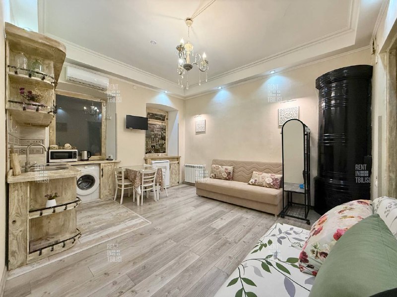 Apartment, 1 bedroom · Mtatsminda — photo 4